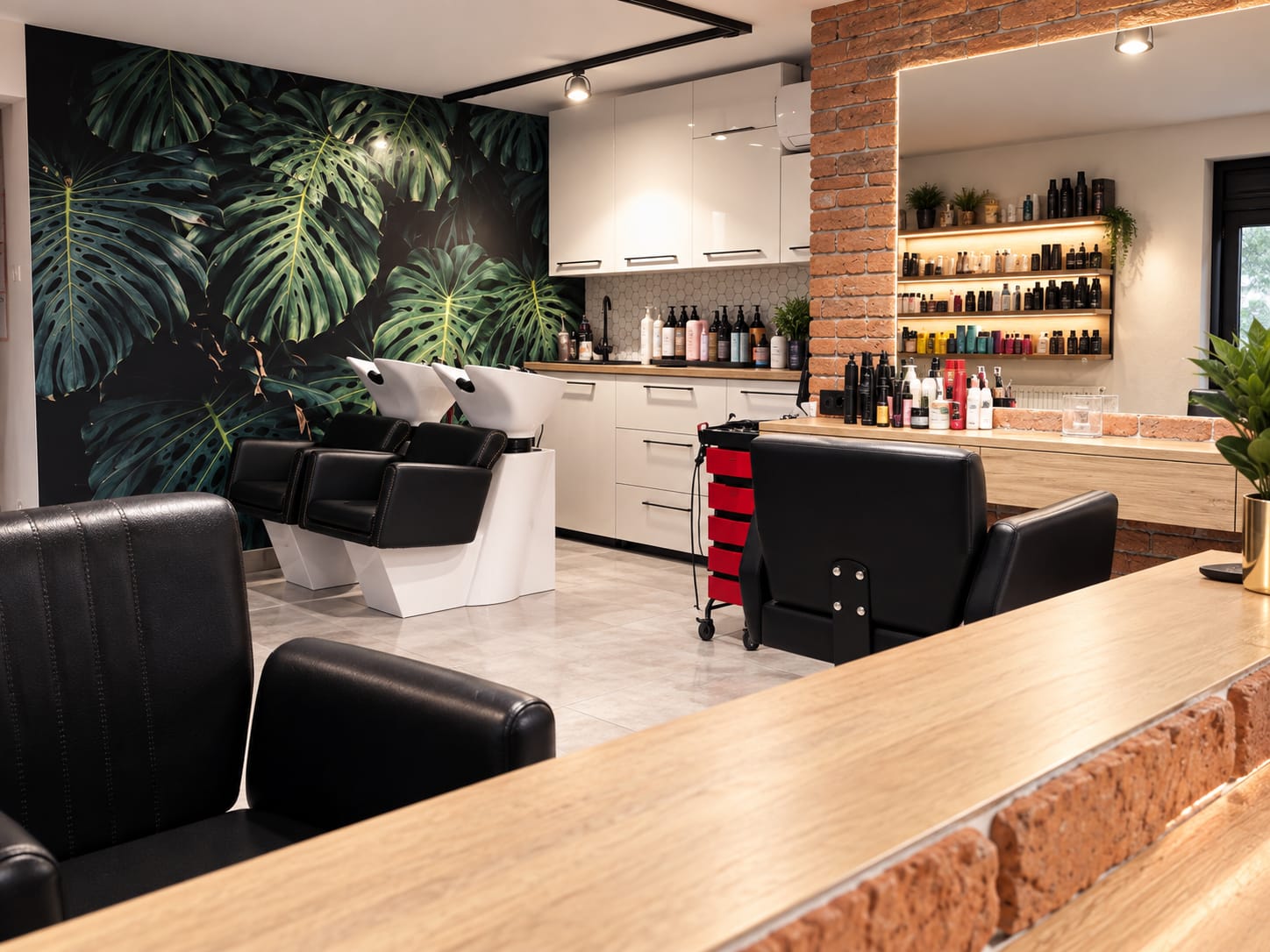 Wnętrze salonu Perfect Beauty w Bujakowie